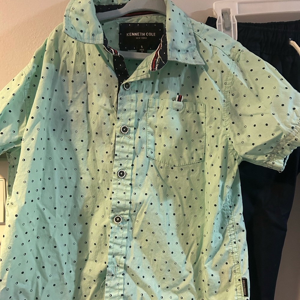 Size 5 3 piece bundle boy dress up (Kenneth Cole, cat and jack, carters) - Picture 9 of 16